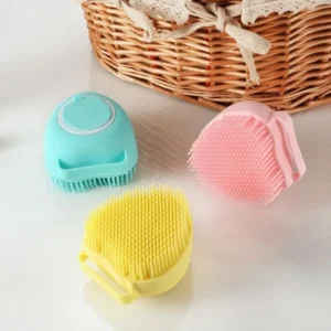 Bathing Brush with Shampoo Space