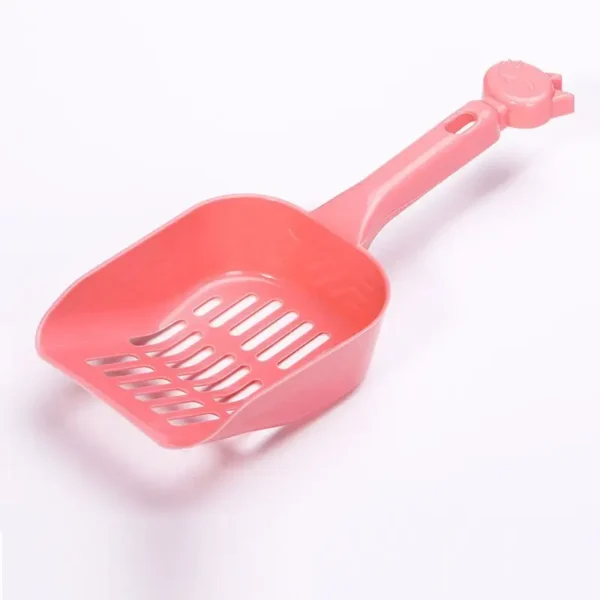 kf S02119ab535c04338ad487a2be7fa7d719 Multi Color Durable China Pet Supplies Cleaning Tool Plastic Shovel Cat Litter Scoop Holder