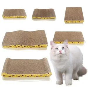 kf S204e04e793614053898ca6e05b76e034z Cat Toys Pet Cat Scratching Board Corrugated Cardboard Pad Grinding Nails Interactive Protecting Furniture Cats Scratcher