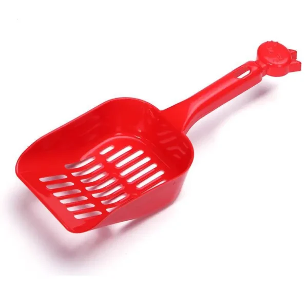kf S50ef221c018646d1838a8b6ccdfbafddo Multi Color Durable China Pet Supplies Cleaning Tool Plastic Shovel Cat Litter Scoop Holder