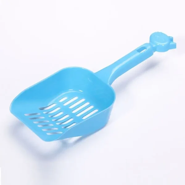 kf S6e835f13eb4d4e42b6c68065049a09a0M Multi Color Durable China Pet Supplies Cleaning Tool Plastic Shovel Cat Litter Scoop Holder