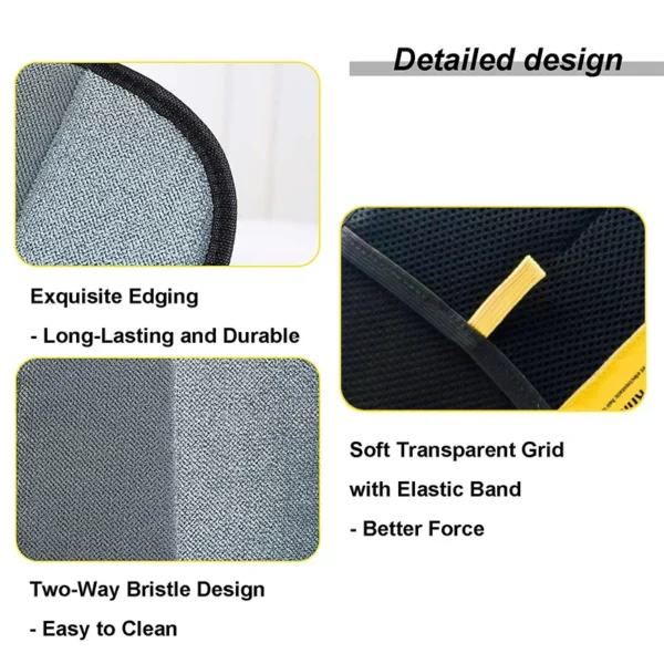 Pet Grooming Glove – Deshedding Mitt for Dogs, Cats & Rabbits (2)