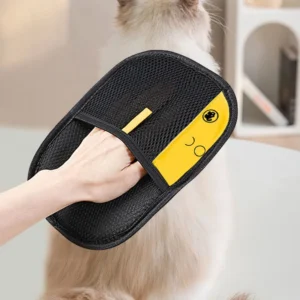 Pet Grooming Glove – Deshedding Mitt for Dogs, Cats & Rabbits (7)