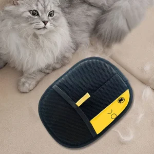 Pet Grooming Glove – Deshedding Mitt for Dogs, Cats & Rabbits (8)